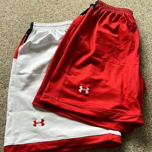 TWO Under Armour shorts